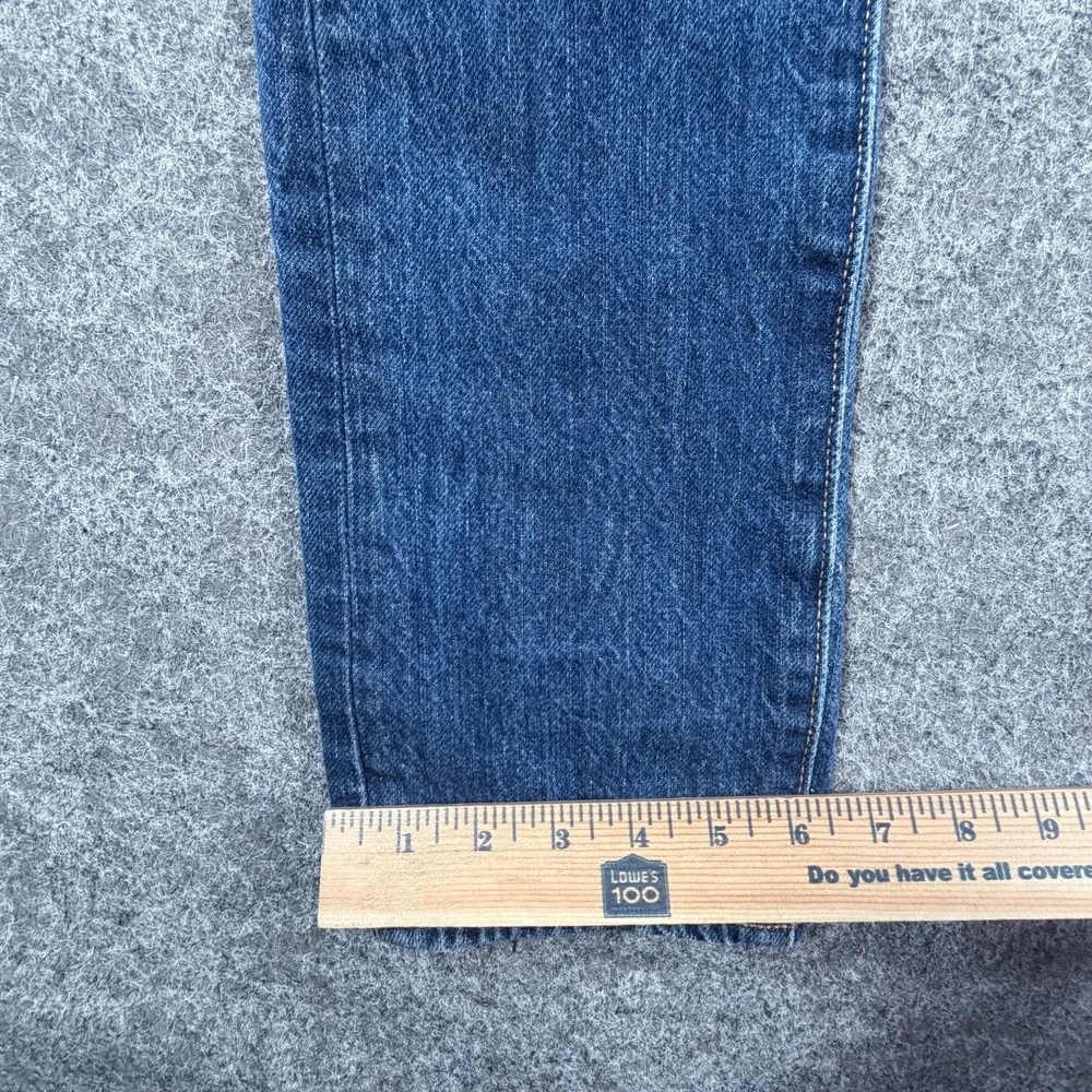 Levi's 501 Original Fit Jeans Mens 32x32 Blue Medium Wash Straight Button Fly